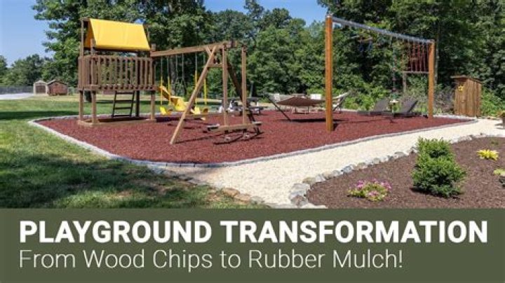 Can you put rubber mulch over mulch?