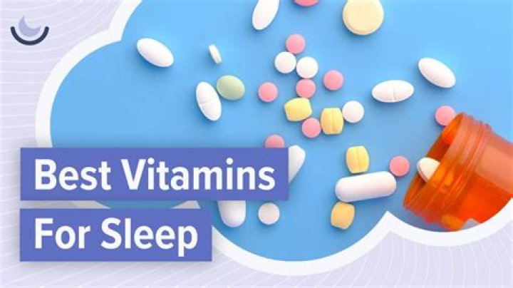 Does vitamin b6 help you sleep?