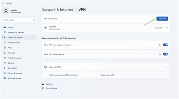 How do I add a VPN to PPTP?