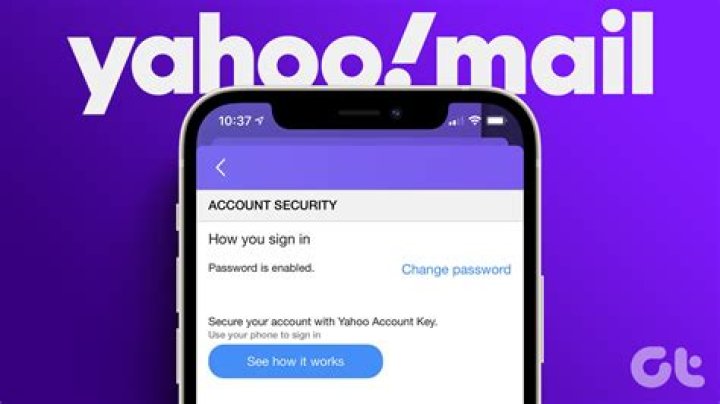 How do I change my Yahoo e mail account password?
