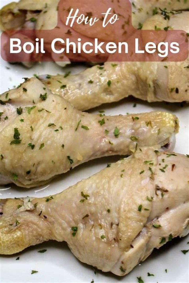 How do you boil chicken legs?