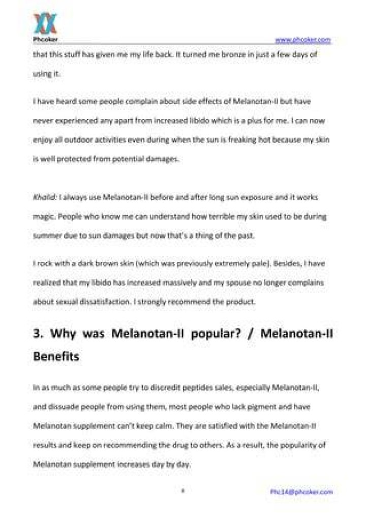 How long can you keep Melanotan for?