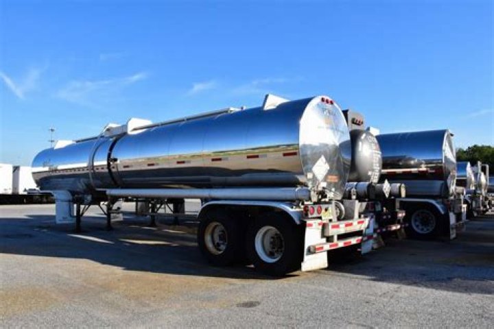 How much fuel does a road tanker carry?