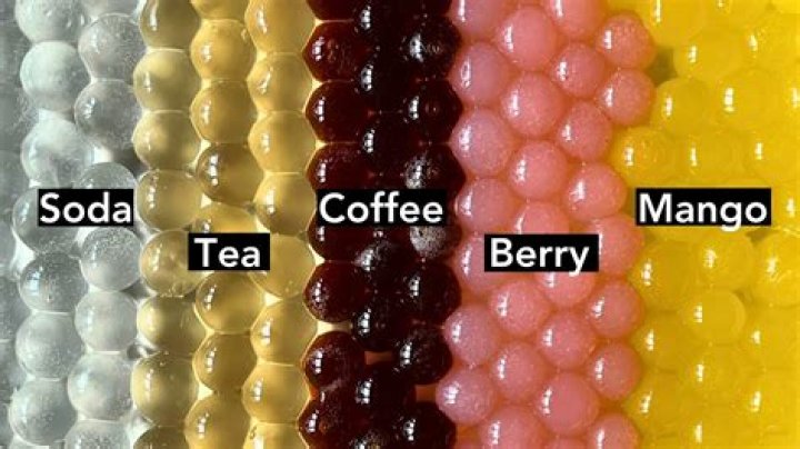 What are bubble tea pearls made of?