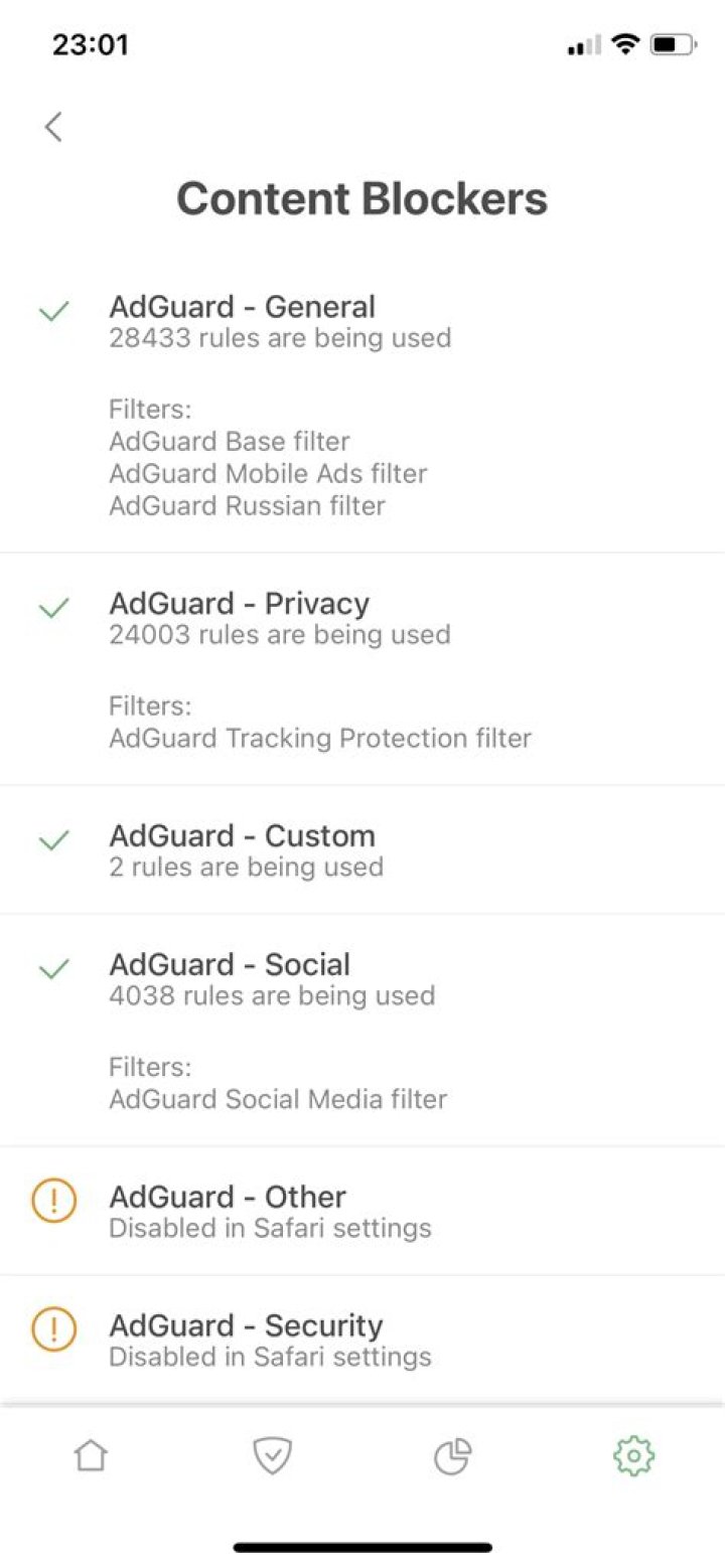 What are content blockers?