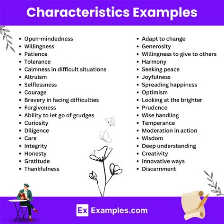 What are the characteristics of objects?