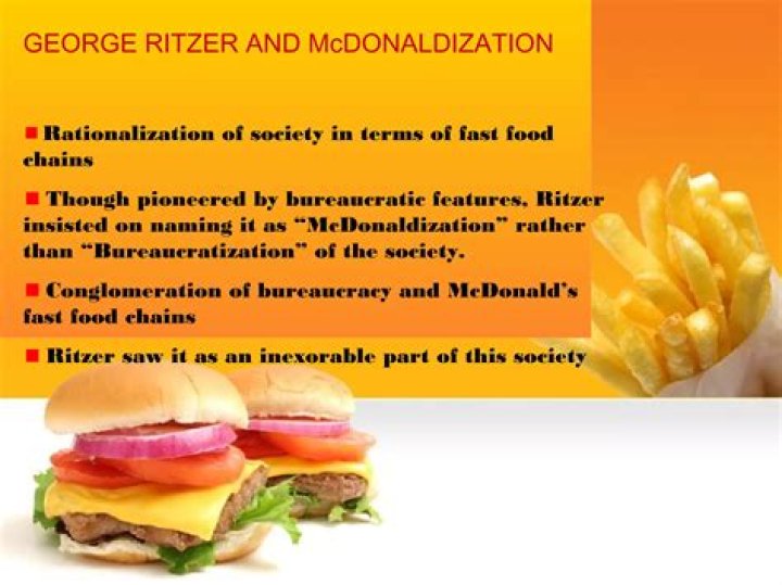 What are the principles of McDonaldization?