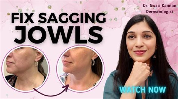 What helps sagging skin?