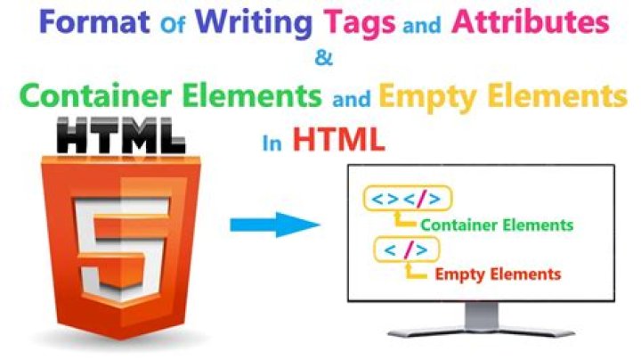 What is an empty tag in HTML?