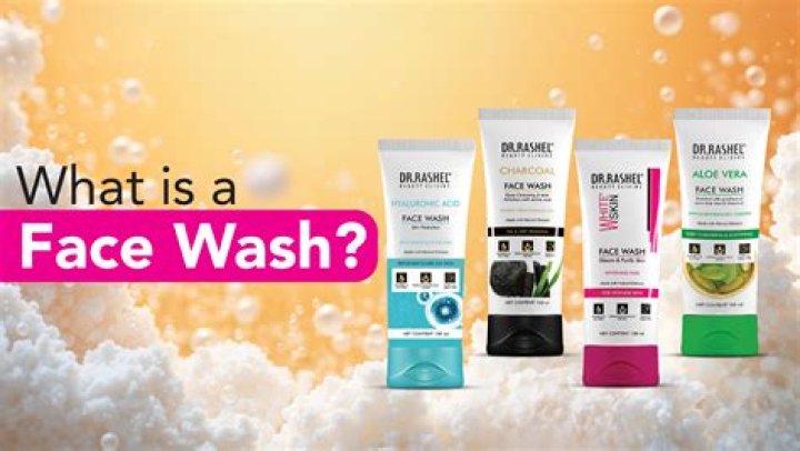 What is foam face wash?