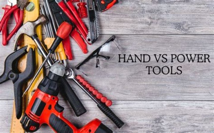 What is hand tools and power tools?