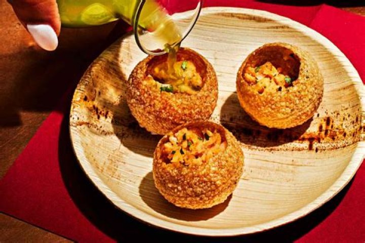 What is live Pani Puri?
