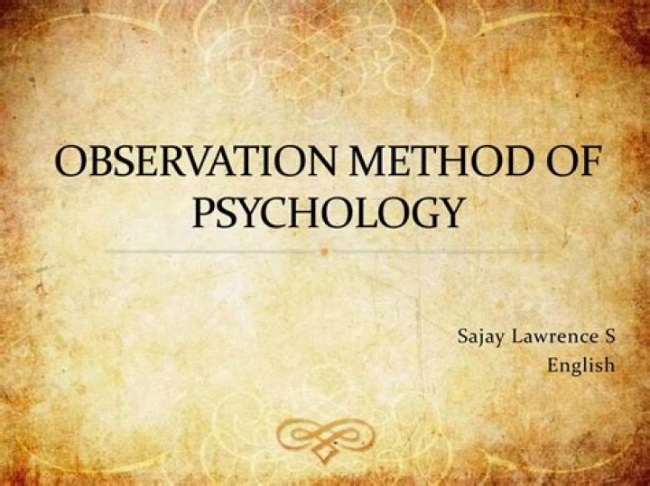 What is the laboratory observation method in psychology?