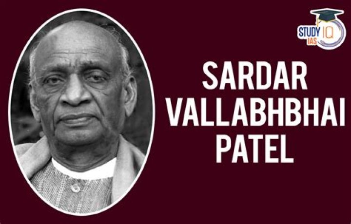 What is the slogan of Sardar Patel?