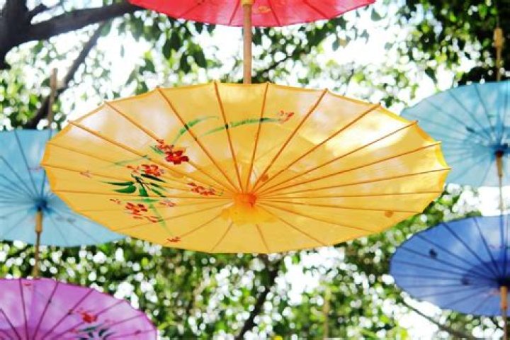 What was the purpose of the Chinese umbrella?