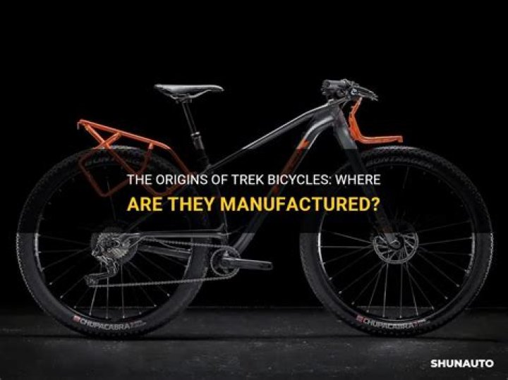 Where are Trek bicycles manufactured?