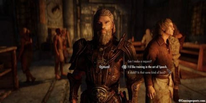 Who can train you in smithing in Skyrim?