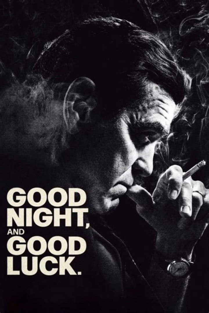 Why is Goodnight and good luck in black and white?
